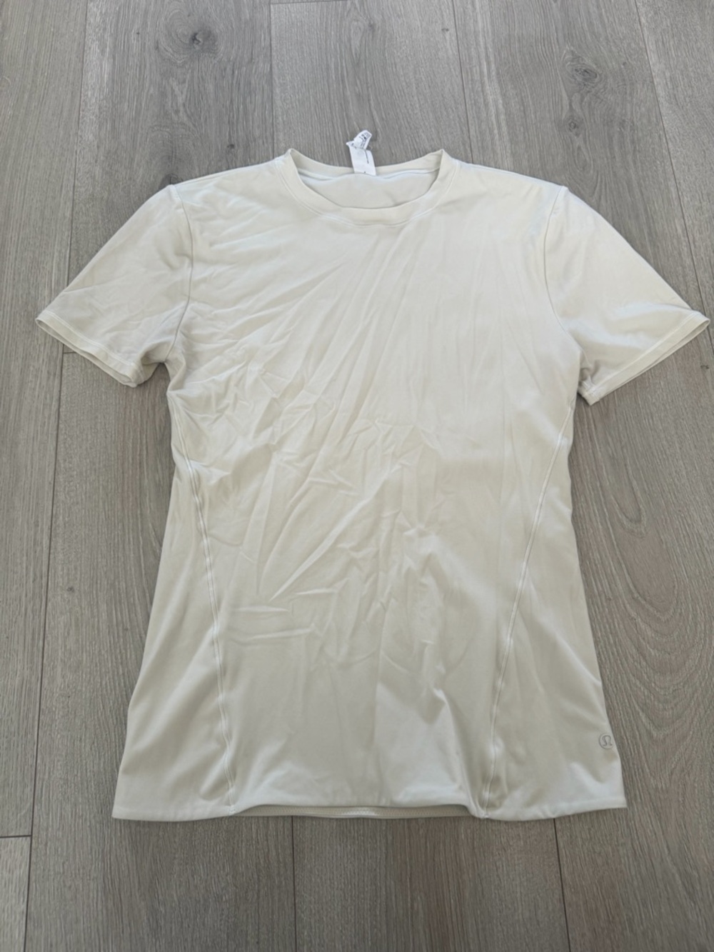 lululemon athletica White Short Sleeve Performance Tee